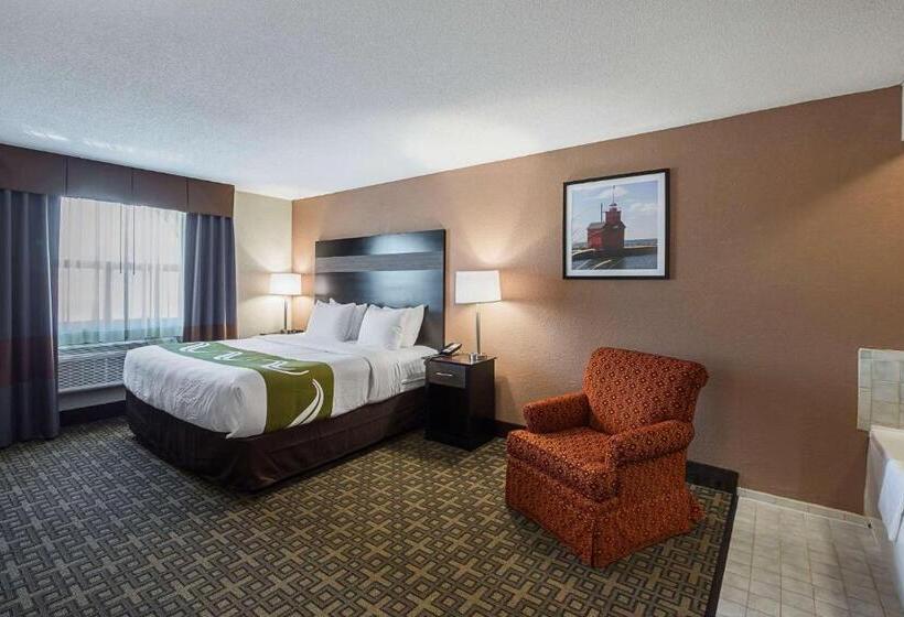 身障者適用キングサイズベッドルーム, Quality Inn & Suites