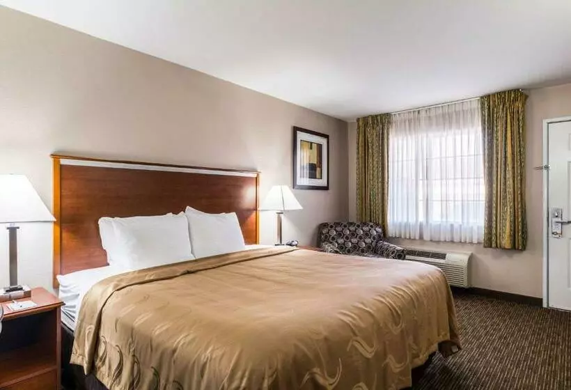 キングサイズベッドのスタンダードルーム, Quality Inn University Near Downtown
