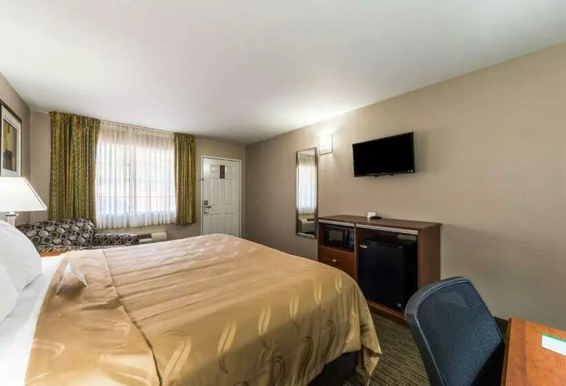 キングサイズベッドのスタンダードルーム, Quality Inn University Near Downtown
