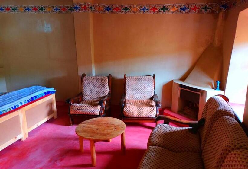 اتاق خانوادگی با چشمانداز باغ, Ecolodge Espace Tamount