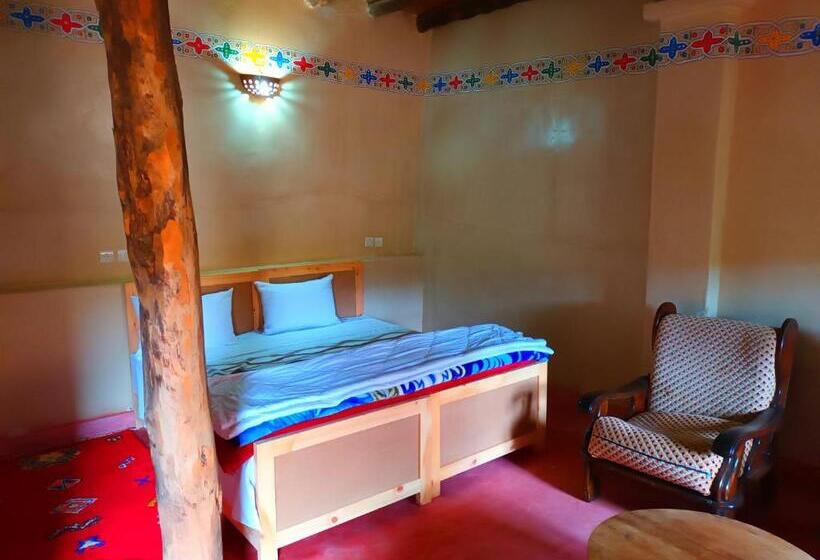 اتاق خانوادگی با چشمانداز باغ, Ecolodge Espace Tamount