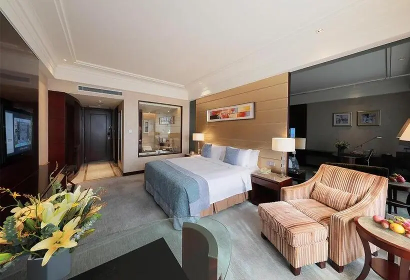 キングサイズベッドのデラックスルーム, Ming Cheng Hotel Fuzhou