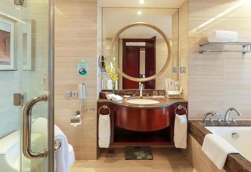 キングサイズベッドのデラックスルーム, Ming Cheng Hotel Fuzhou