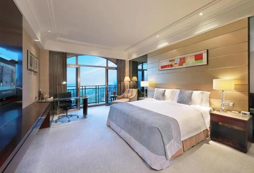 キングサイズベッドのデラックスルーム, Ming Cheng Hotel Fuzhou
