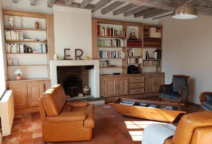 חדר סטנדרט נוף לגינה, La Blanchetière