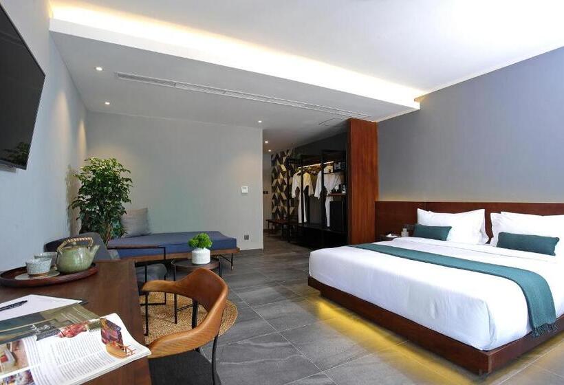 חדר דלוקס נוף לעיר, Baitong Hotel & Resort Phnom Penh