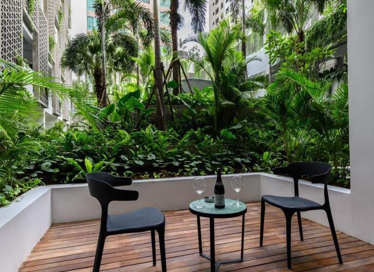 חדר סופריור עם טרסה, Baitong Hotel & Resort Phnom Penh