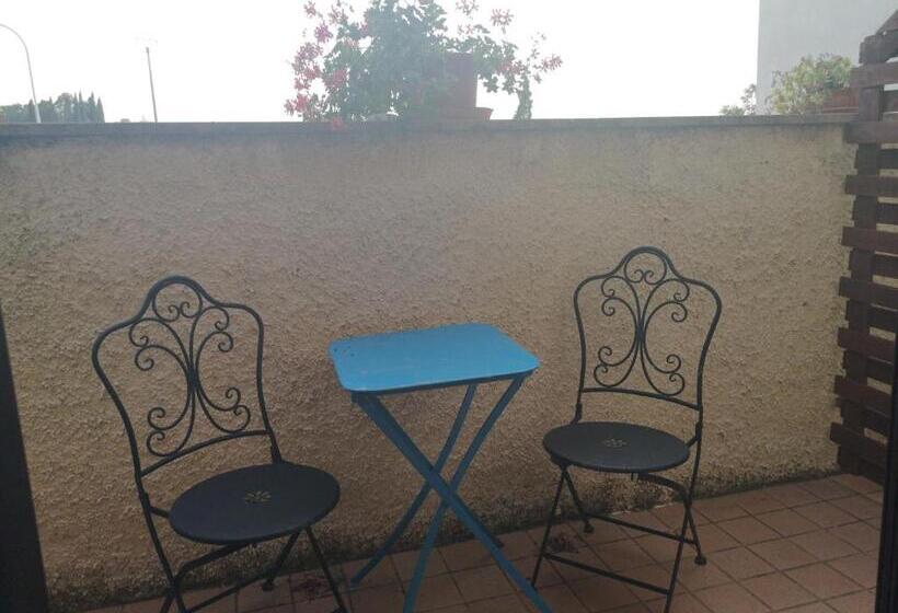 テラス付きスタンダードルーム, Affittacamere Albafiorita