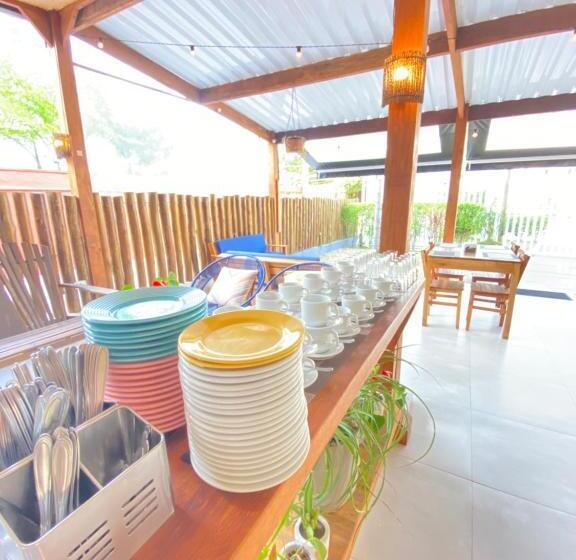 발코니가 있는 4인용 스탠다드 룸, Pousada Pono Village