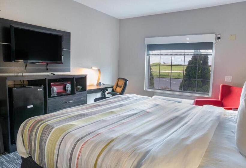 身障者適用キングサイズベッドルーム, Country Inn & Suites By Radisson, Columbus West, Oh
