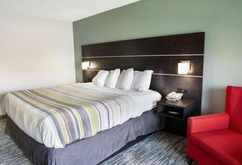 キングサイズベッドのスタンダードルーム, Country Inn & Suites By Radisson, Columbus West, Oh