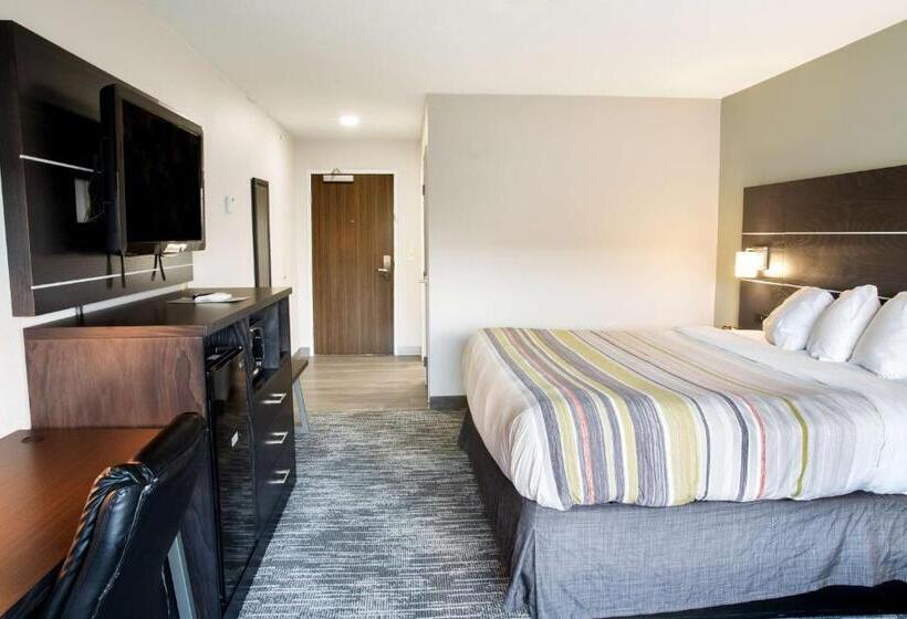 キングサイズベッドのスタンダードルーム, Country Inn & Suites By Radisson, Columbus West, Oh