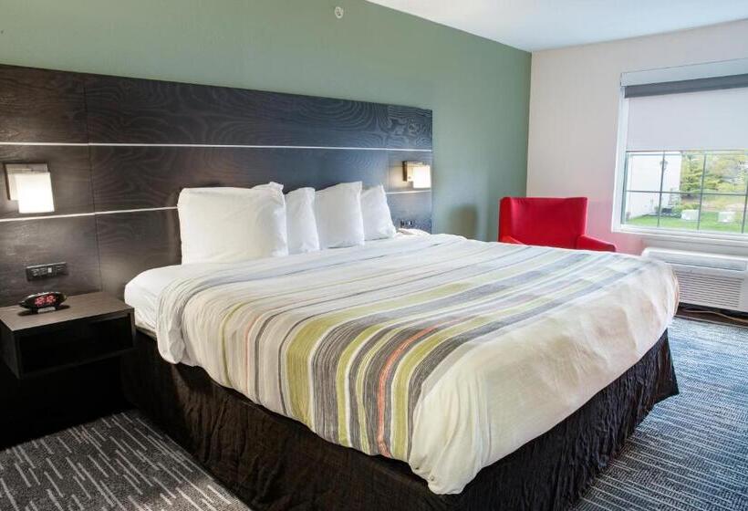 キングサイズベッドのスタンダードルーム, Country Inn & Suites By Radisson, Columbus West, Oh