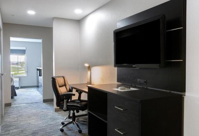 キングサイズベッドのスイートルーム, Country Inn & Suites By Radisson, Columbus West, Oh