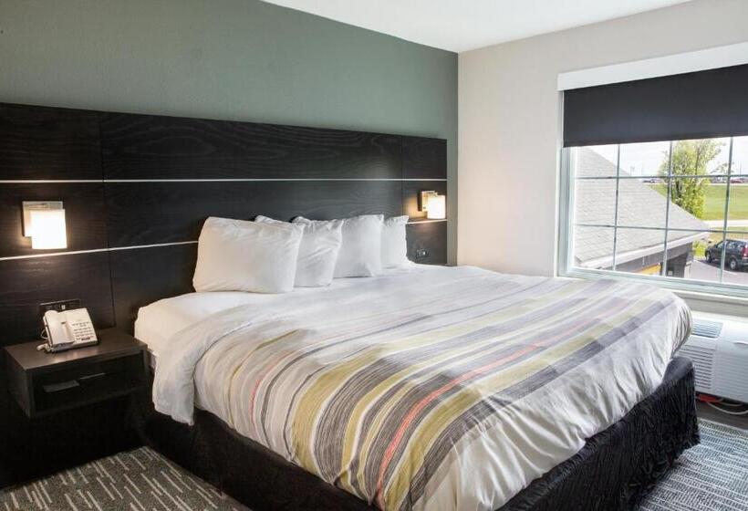 キングサイズベッドのスイートルーム, Country Inn & Suites By Radisson, Columbus West, Oh