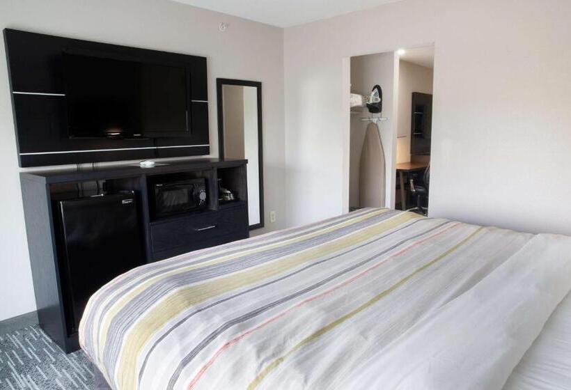 キングサイズベッドのスイートルーム, Country Inn & Suites By Radisson, Columbus West, Oh