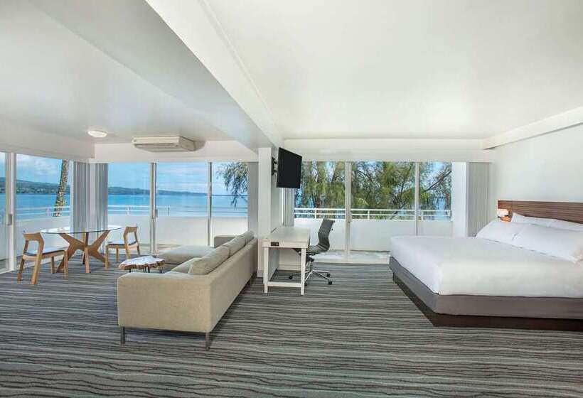 带海景的标准工作室, Home2 Suites By Hilton Ormond Beach Oceanfront