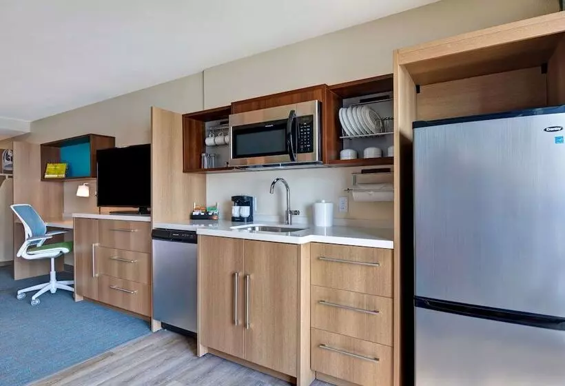 ダブルベッドのスタンダードスタジオ, Home2 Suites By Hilton Ormond Beach Oceanfront