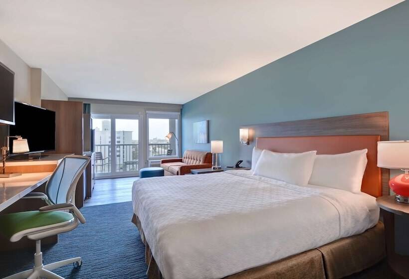 סטודיו סטנדרט מיטה זוגית, Home2 Suites By Hilton Ormond Beach Oceanfront
