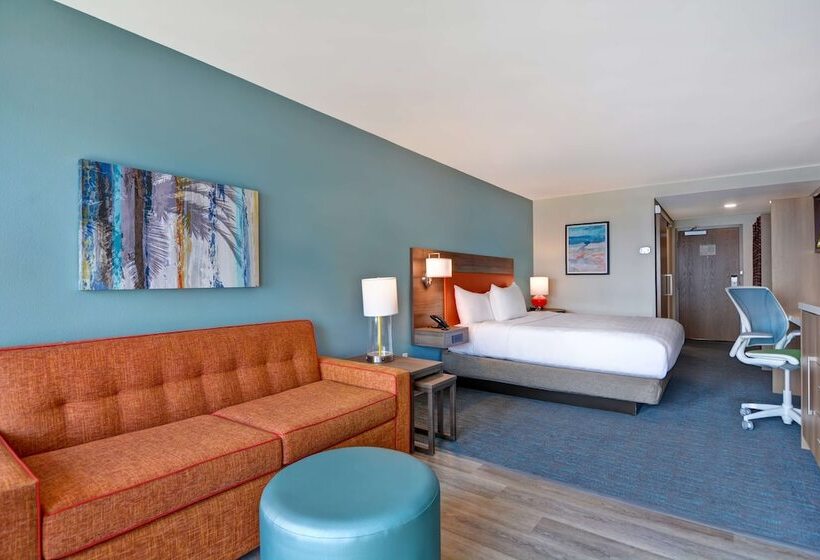 סטודיו סטנדרט מיטה זוגית, Home2 Suites By Hilton Ormond Beach Oceanfront
