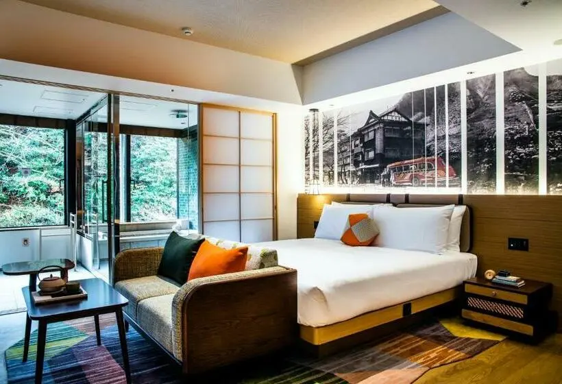 キングサイズベッドのスタンダードルーム, Indigo Hakone Gora, An Ihg