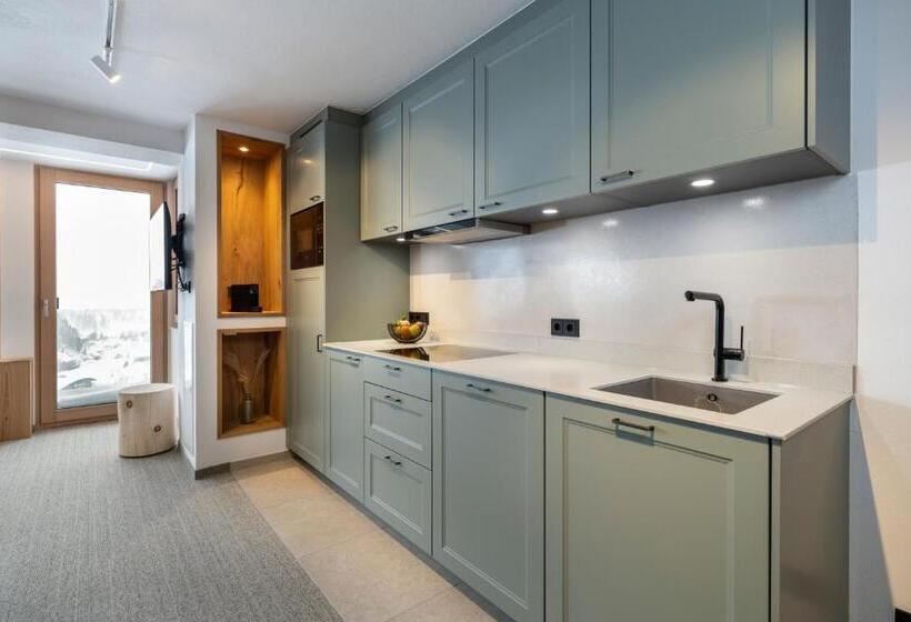 شقة دور أخير غرفة نوم واحدة, Apparthotel Zirbenhof