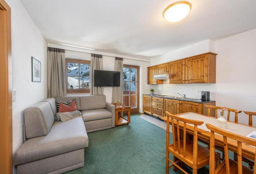 شقة غرفة نوم واحدة مزودة بشُرفة, Apparthotel Zirbenhof