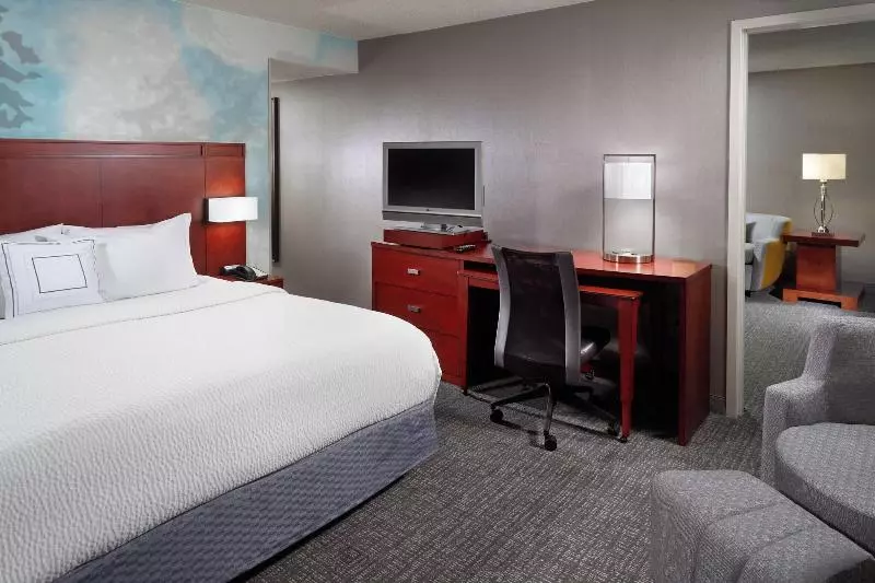 اتاق استاندارد با تخت بزرگ, Courtyard By Marriott Atlanta Buckhead