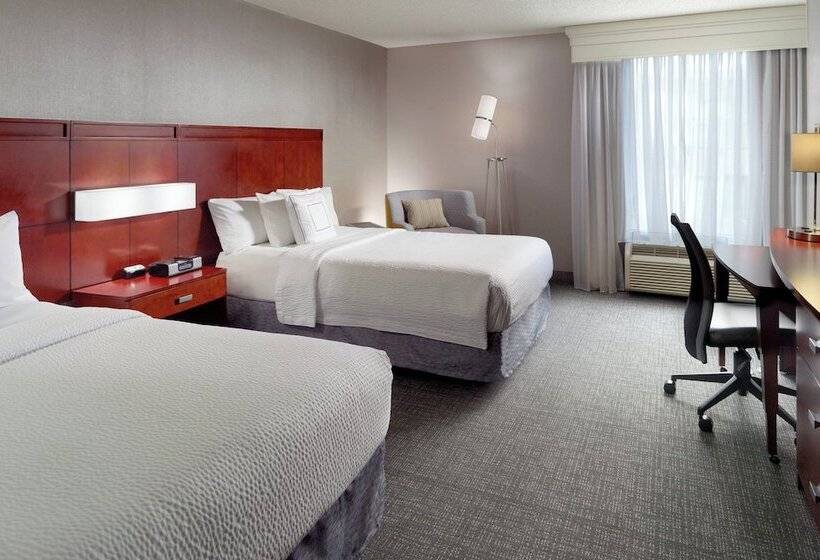 غرفه قياسيه سريرين مزدوجين, Courtyard By Marriott Atlanta Buckhead