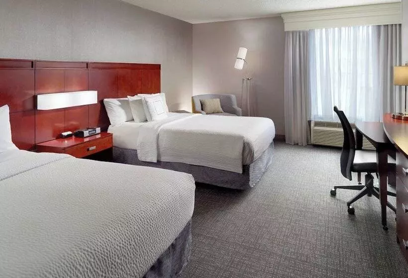 اتاق استاندارد با 2 تخت دوبل, Courtyard By Marriott Atlanta Buckhead
