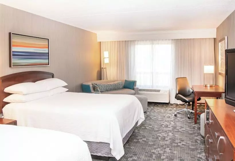 ２ダブルベッドのスタンダードルーム, Courtyard By Marriott Bloomington