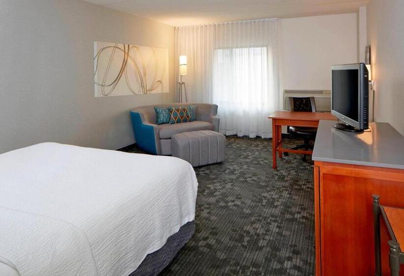 身障者適用キングサイズベッドルーム, Courtyard By Marriott Bloomington Mall Of America