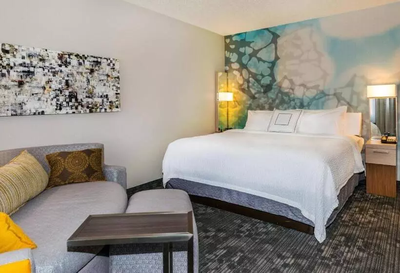 キングサイズベッドのスタンダードルーム, Courtyard By Marriott Nashville At Opryland