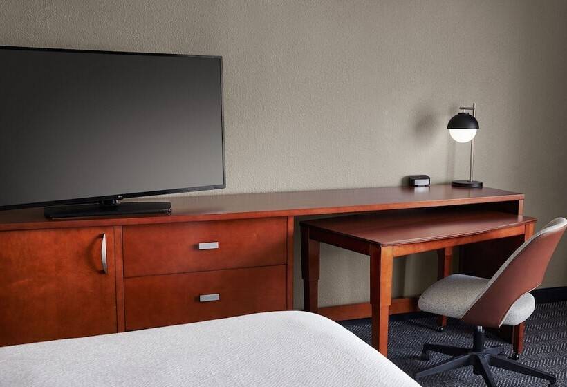 غرفه قياسيه سريرين مزدوجين, Courtyard By Marriott St. Louis Downtown West