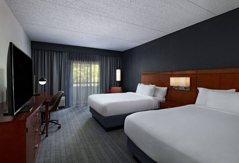 Habitació Estàndard 2 Llits Matrimoni, Courtyard By Marriott San Antonio Downtown