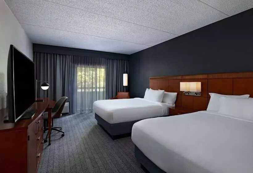 ２ダブルベッドのスタンダードルーム, Courtyard By Marriott San Antonio Downtown