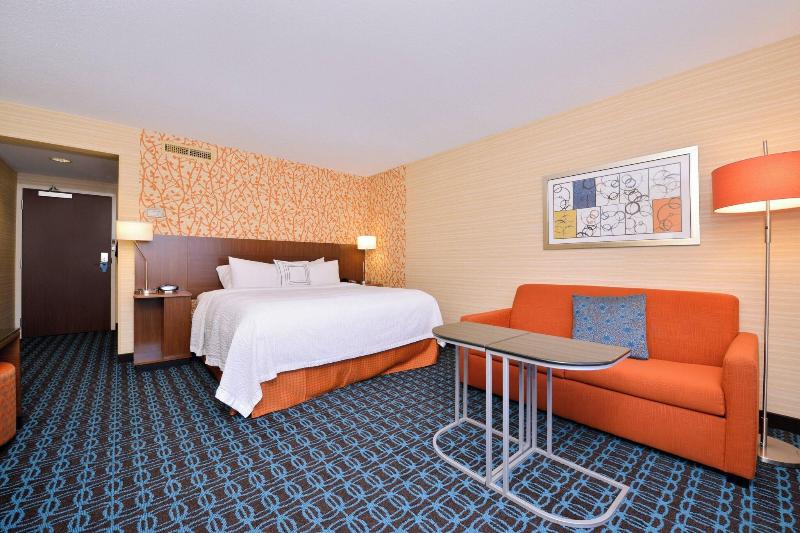 스탠다드 룸 킹사이즈 침대, Fairfield Inn And Suites By Marriott Rochester West/greece