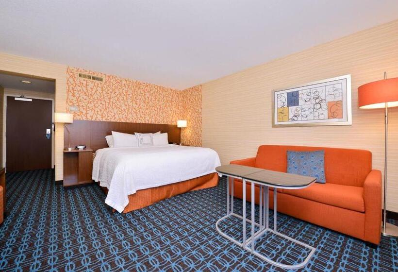 스탠다드 룸 킹사이즈 침대, Fairfield Inn And Suites By Marriott Rochester West/greece