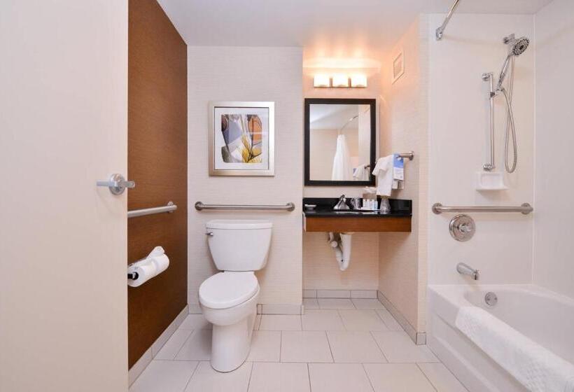 장애인을 위한 스탠다드 룸, Fairfield Inn And Suites By Marriott Rochester West/greece