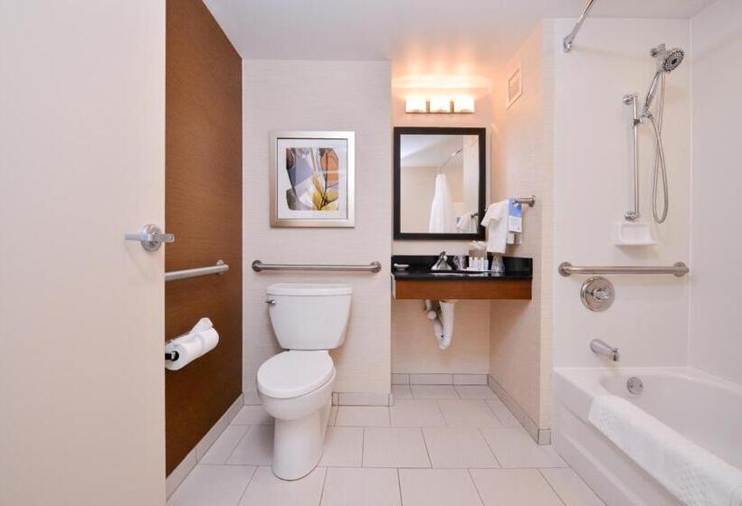 장애인을 위한 스탠다드 룸, Fairfield Inn And Suites By Marriott Rochester West/greece