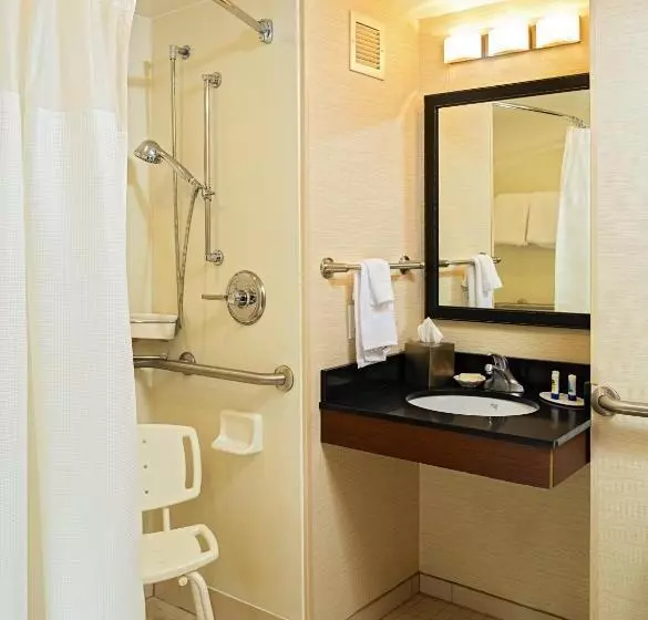 身障者適用スタンダードルーム, Fairfield Inn And Suites By Marriott Rochester West/greece