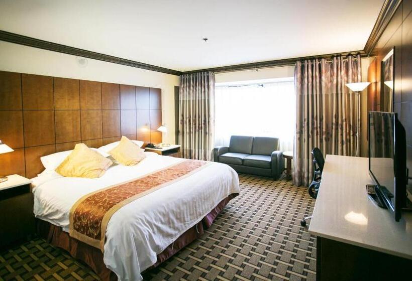 스탠다드 룸 킹사이즈 침대, La Crystal Hotel  Los Angeles Long Beach Area