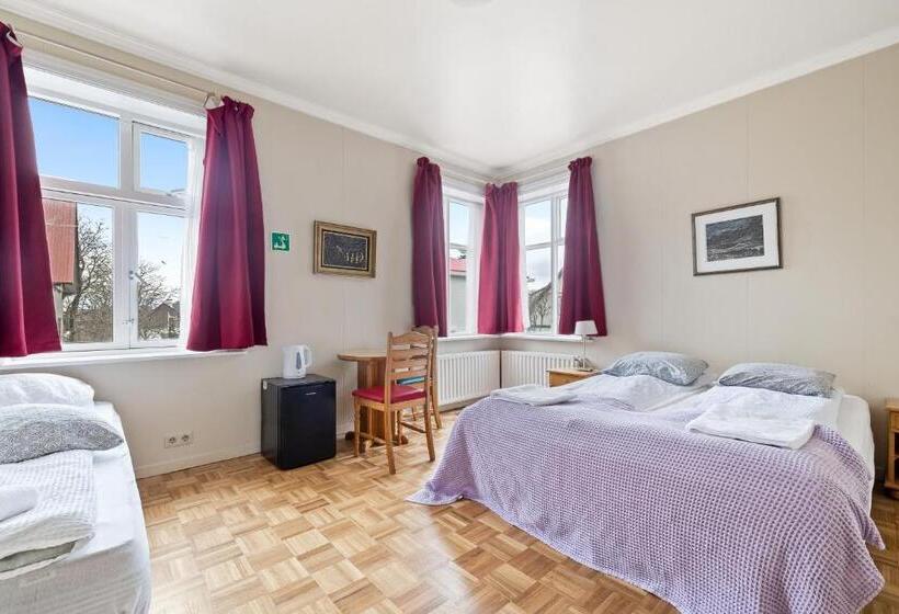 اتاق استاندارد سه نفره, Baldursbrá Guesthouse Laufásvegur