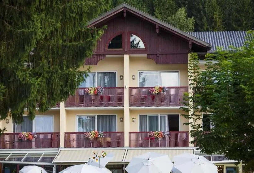 Superior room with lake view, Seehotel Vinzenz