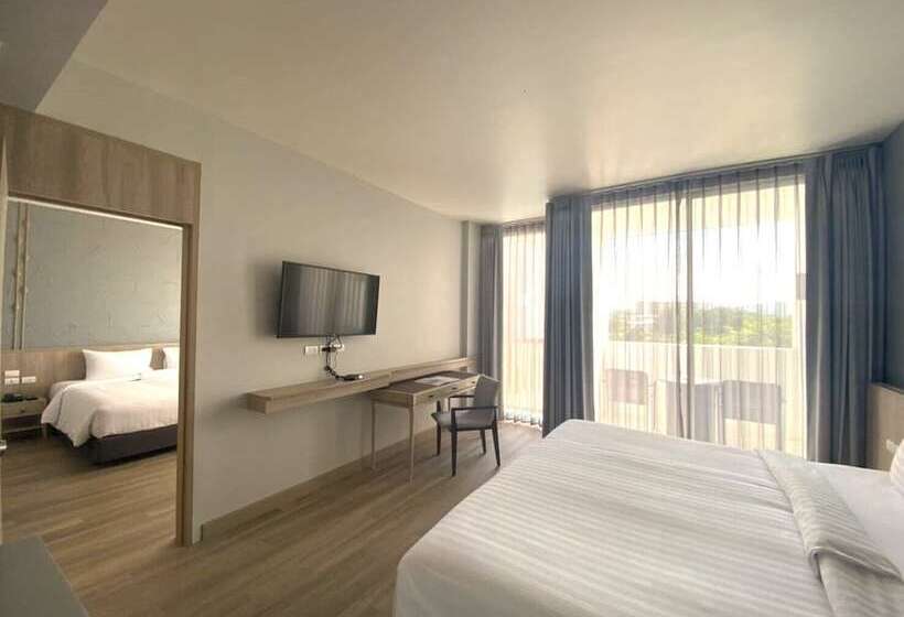 חדר סטנדרט מקשר, Isanook Resort & Suites Hua Hin