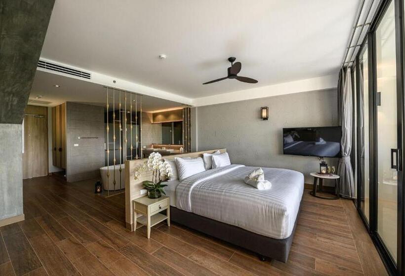 וילה עם חדר שינה אחד ובריכת שחיה, Isanook Resort & Suites Hua Hin