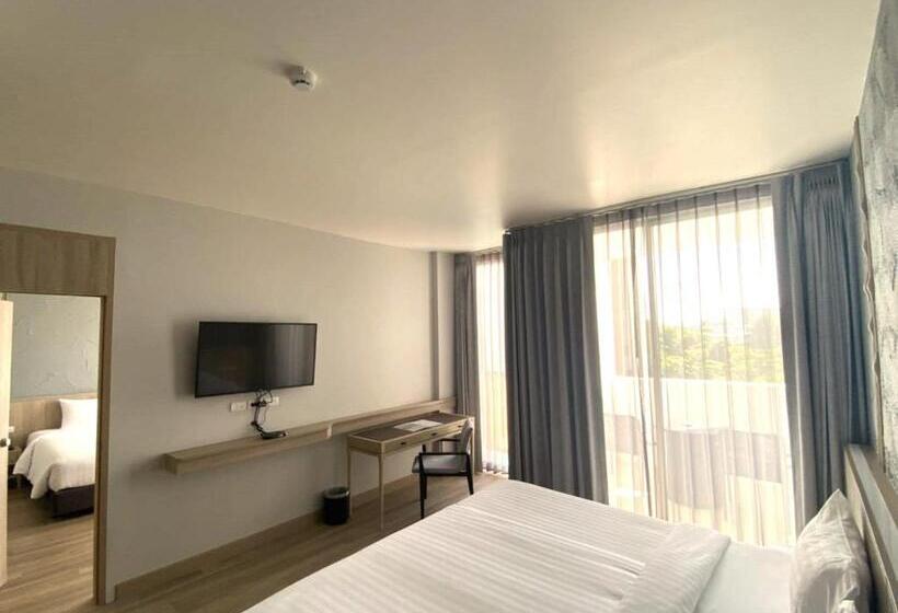 חדר סטנדרט מקשר, Isanook Resort & Suites Hua Hin