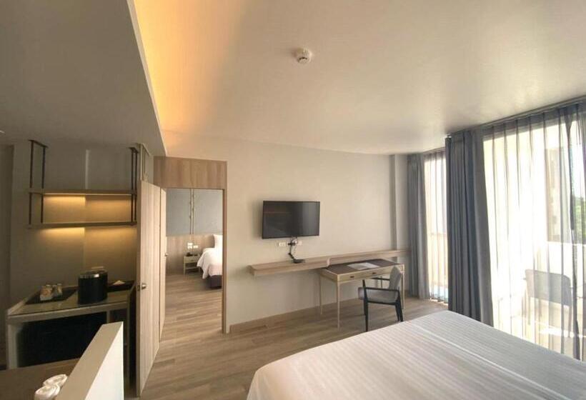 חדר סטנדרט מקשר, Isanook Resort & Suites Hua Hin