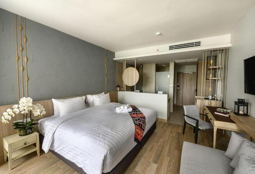 디럭스 룸 가든 전망, Isanook Resort & Suites Hua Hin