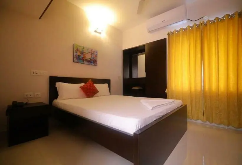 اتاق لوکس یک تخته, Kfour Apartment & Hotels Private Limited